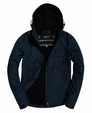 Superdry Arctic Elite SD-Windcheater Férfi Kabát Sötétkék | JDLHM8329